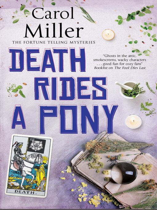 Title details for Death Rides a Pony by Carol Miller - Available